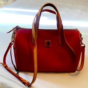 Red Dooney & Burke Barrel Bag